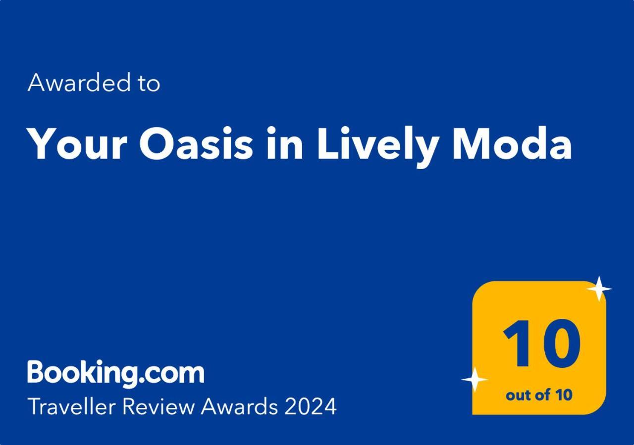 Your Oasis In Lively Moda, Near Sea Apartment